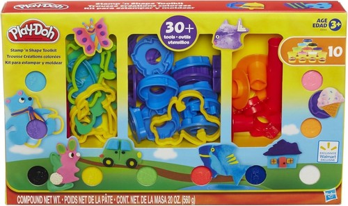 Play doh stamp shape paquet - play, stamp'n