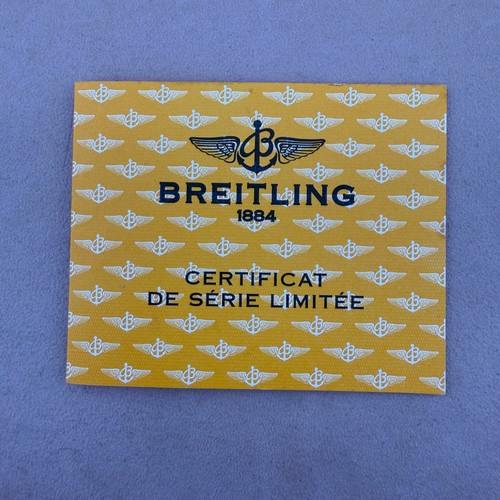 Certificat série limitée - certificat,