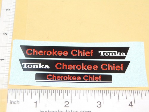 Mini tonka cherokee chief jeep - chief,