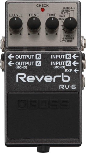 Boss reverb guitar pedal 6 - reverb,