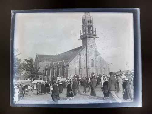 Plaque verre negatif - de,