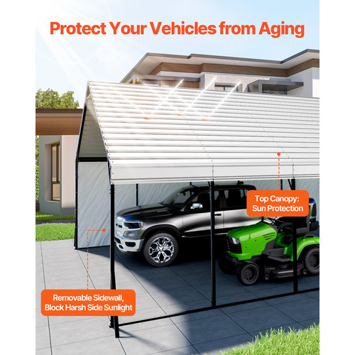Carport x 3 - x, 3,77