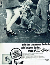 Advertising 0825 1969 Corfam Marbot Kids Shoes