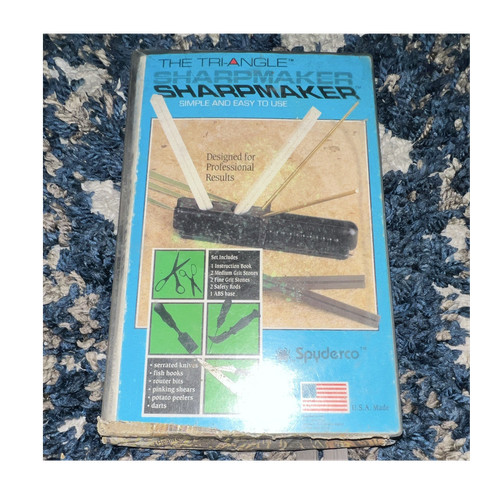 Spyderco tri angle sharpmaker - spyderco,