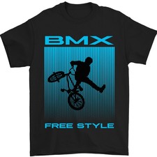 BMX Freestyle Cyclisme Vélo Bicyclette T-Shirt 100% Cotton