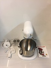 KitchenAid K5SS Heavy Duty 5 Qt Bowl-Lift Stand Mixer 325W - White w/ 3 Attachme