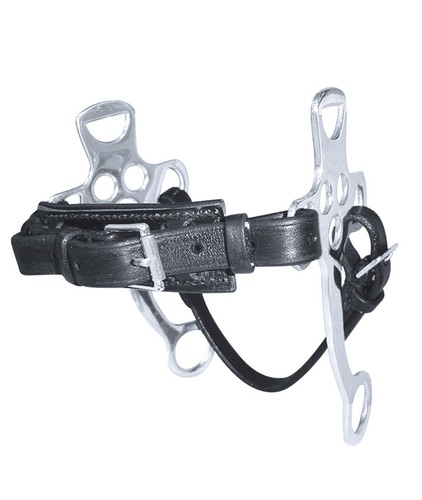 Hackamore con aste - in, acciaio