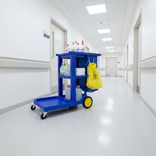 Chariot nettoyage avec - de,
