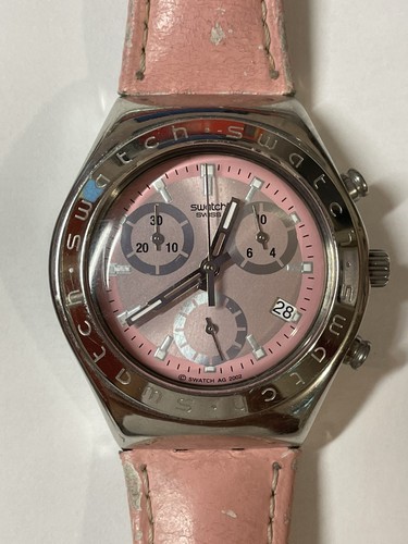 Swatch irony chrono ciclamino - swatch,