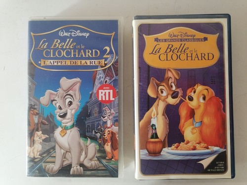 Lot cassettes vhs disney - cassettes,