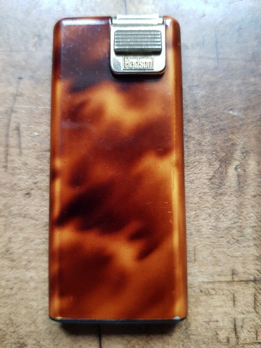 Briquet vintage laque gaz - briquet, laque,
