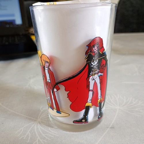 Amora verre moutarde vintage - verre,