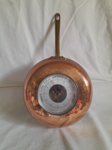 Antique stove shaped aneroid - antique,