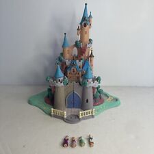Vintage Disney Castle Polly Pocket 1995 Princess Cinderella Bluebird