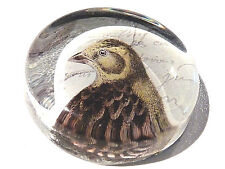 Grey-Yellow Bird Paper Press Collectible 