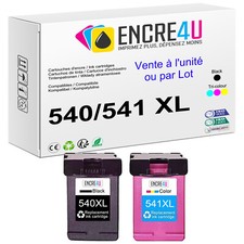 PREMIUM - Cartouches d'encre compatibles avec Canon Pixma ( série 540 541 XL )