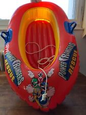 2000 Power Rangers Lightspeed Rescue Inflatable Boat, Saban Entertainment