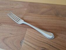 Christofle Spatours table fork model in silver metal Paris