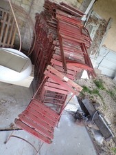 68 chaises pliantes anciennes