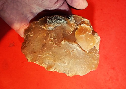 Préhistoire hache silex - prÉhistoire., en