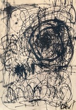 Monochrome Abstrait original