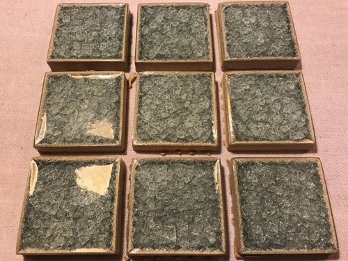 Unknown pottery set tiles - pottery, of