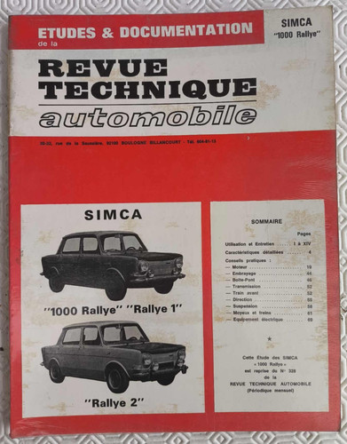Vintage 1975 ancienne revue