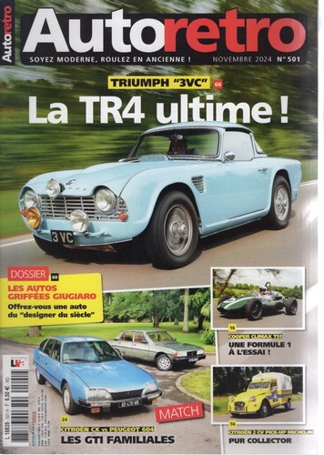 Auto retro 501 - auto, triumph