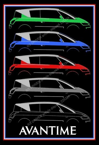 Tableau évocation renault - ",