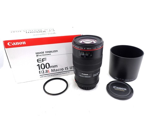 Canon 100 8 usm l - f/2.8,