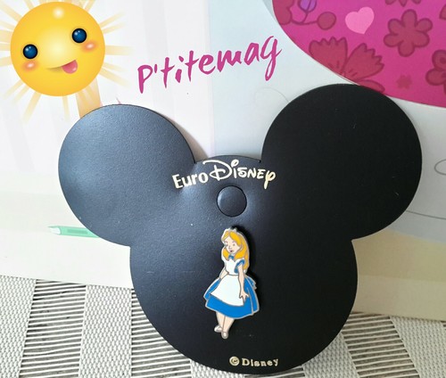 Pin eurodisney alice pays - pin's,