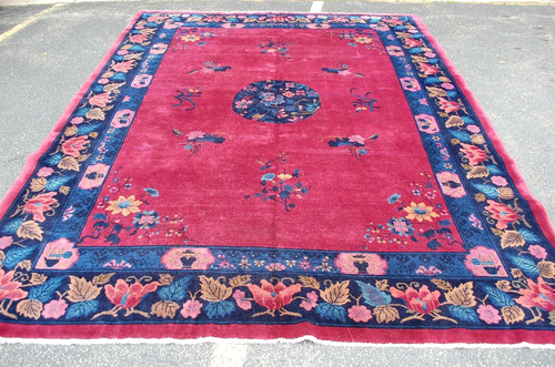 Tapis chinois art déco walter - tapis,