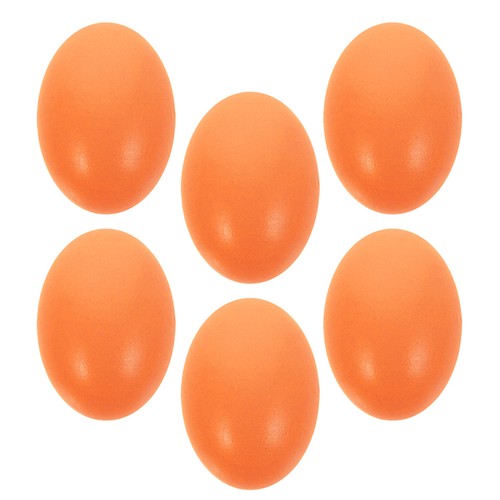 Pcs oeufs paques en bois - 6,