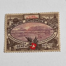 Timbre Vignette Suisse