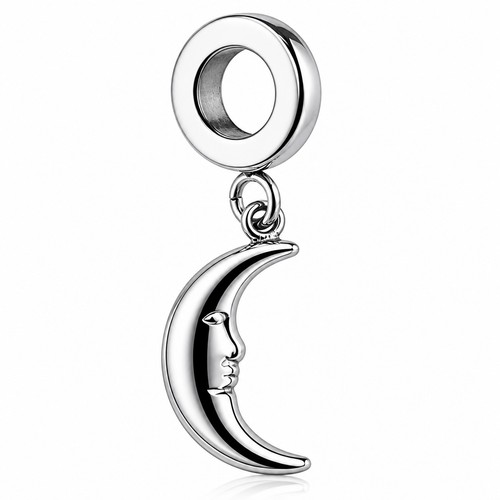 Charm lune acier - charm,