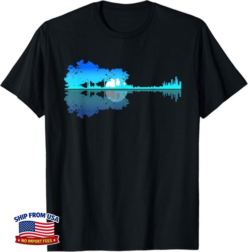 Guitar lake shadow love - lake,