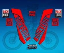 Autocollants Fourche Rock Shox