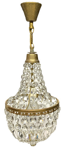Ancien lustre montgolfiere - lustre,