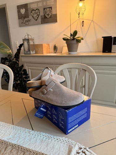 Birkenstock boston grey - boston,