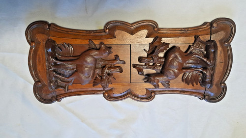 Ancien serres livres chamois