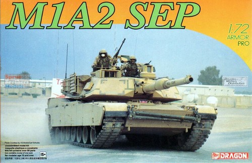 M1a2 sep dragon plastic kit - sep,