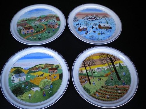 Set assiettes les - assiettes, "les