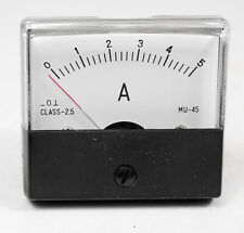 cadran amperemetre 5A continu marque HC materiel hi-fi radio