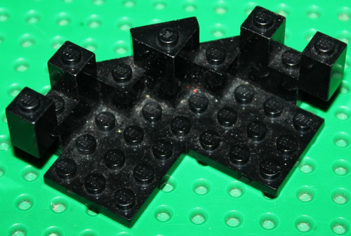 Lego black castle turret - castle,
