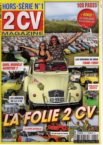 2cv magazine hs1 folie - magazine,