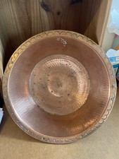 Bassine En Cuivre Martelé