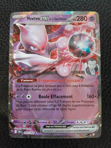 Mewtwo team rocket - ex, de