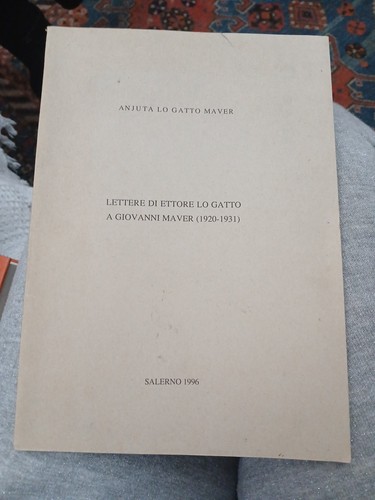 Lettere ettore giovanni - lettere, a