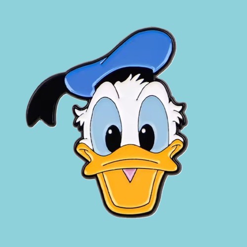 Pin pins métal donald duck - pin's,