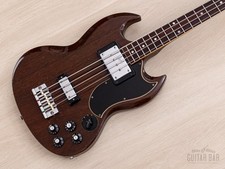 1972 Gibson EB-3 Slotted Headstock Vintage Short Scale SG Bass Walnut w/ Case